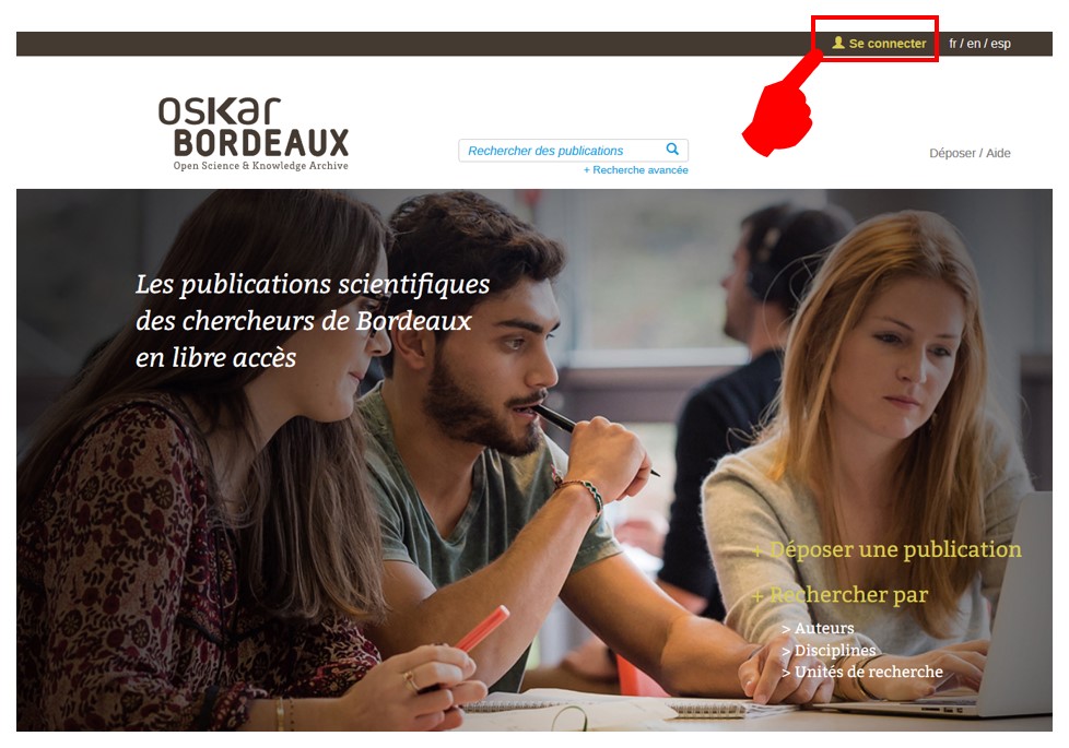 Se connecter à Oskar Bordeaux